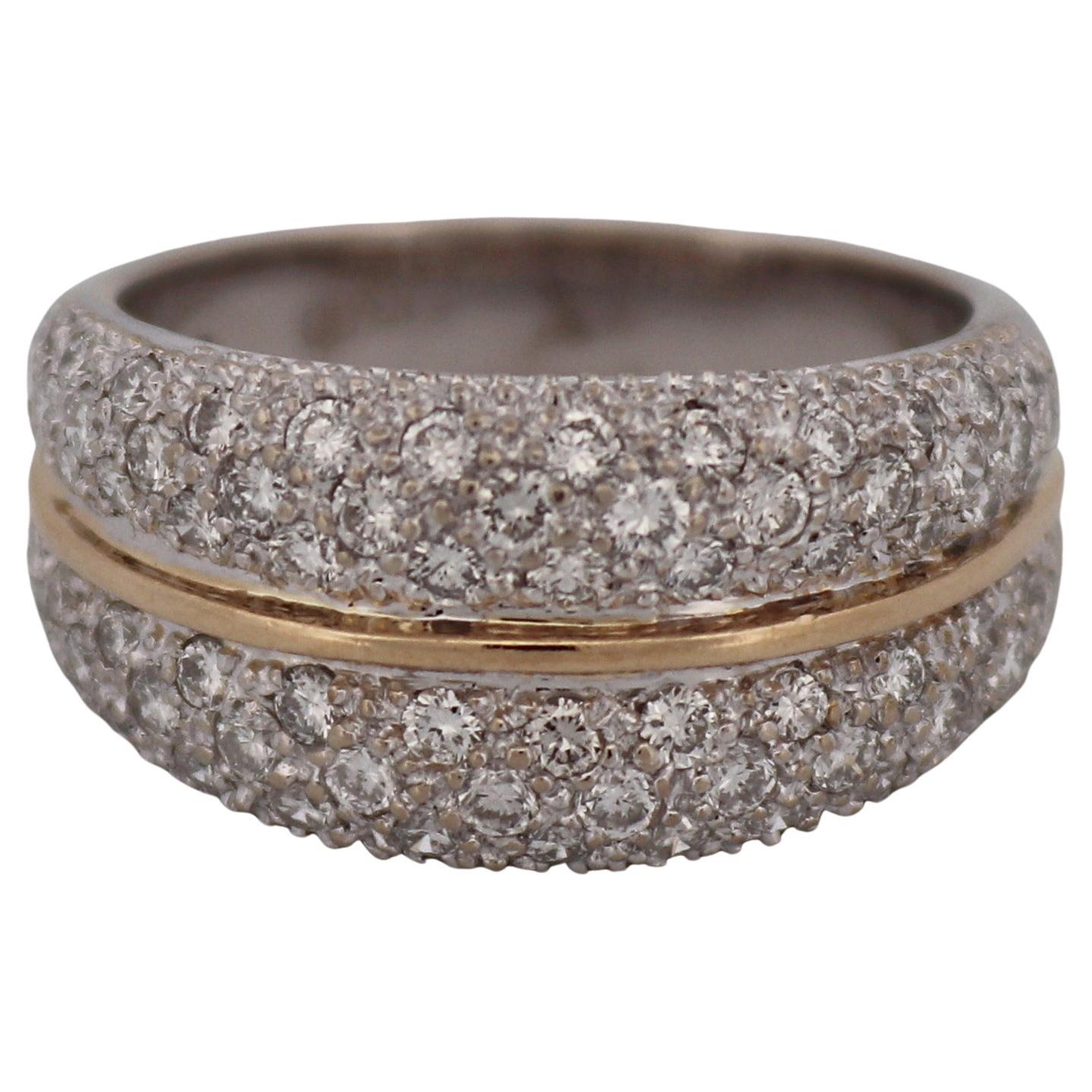 Diamond & 14k Gold Aria Band Ring