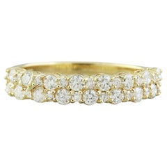 Natural Diamond 14K Yellow Gold Ring