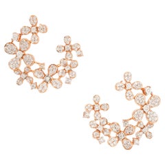 Naturdiamant 1,60cts Ohrring in 18k Gold