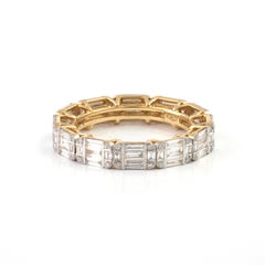 Natural Diamond 1.76cts Ring in 18k Gold
