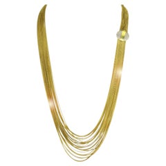 Natural Diamond 3ct Pendant Necklace in 18K Yellow Gold, India