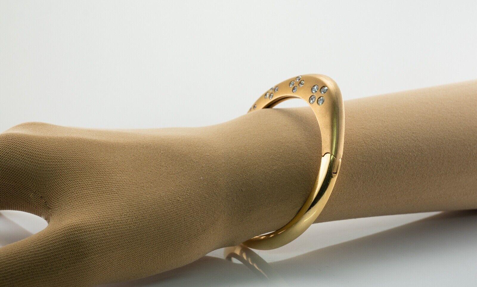 Bracciale con diamanti naturali in oro 14K di Jean 1,62 TDW In condizioni buone in vendita a East Brunswick, NJ
