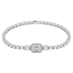 Armband mit Naturdiamanten aus 18-karätigem Gold