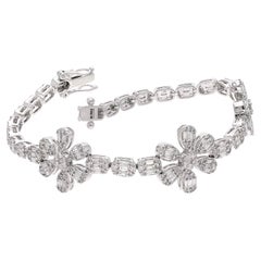 Bracciale con diamante naturale e oro 18 carati