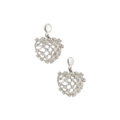 Natural Diamond Earring with 0.70 Carat Diamond in 18k Gold