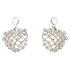 Natural Diamond Earring with 0.70 Carat Diamond in 18k Gold
