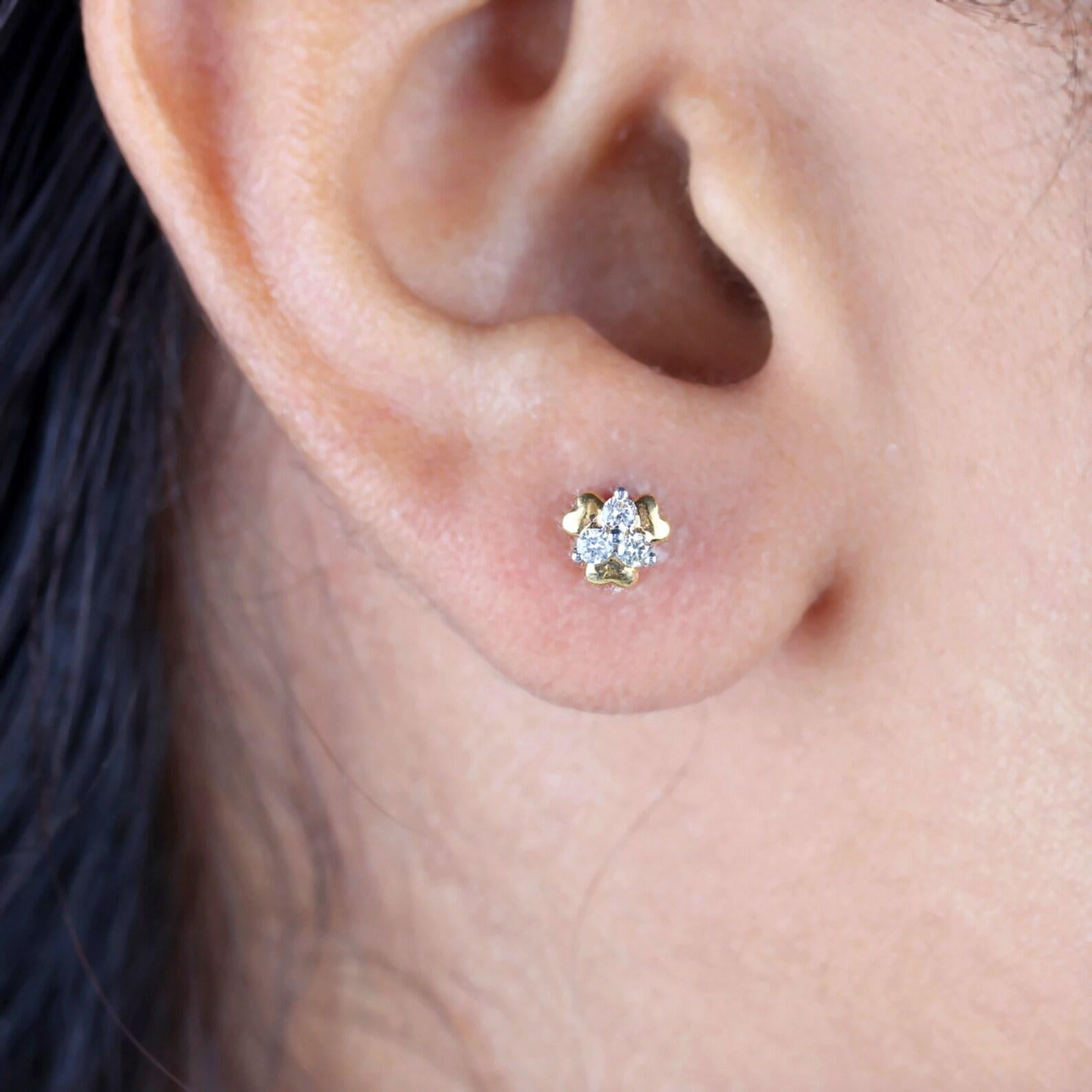 Natural Diamond Elegant Wedding Earring 14k Yellow Gold Minimalist Studs For Her

Closure: Screw back

Length: 4 Millimetres

Width: 4 Millimetres

14k Yellow Gold Weight:1.07 Grams

Diamond Weight:0.13 Carats

Item Size: 4 x 4 mm




A P P R O X T