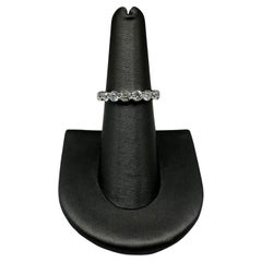Natural Diamond Eternity Ring in 14kt White Gold - 2.8ctw Diamonds, Size 6, New