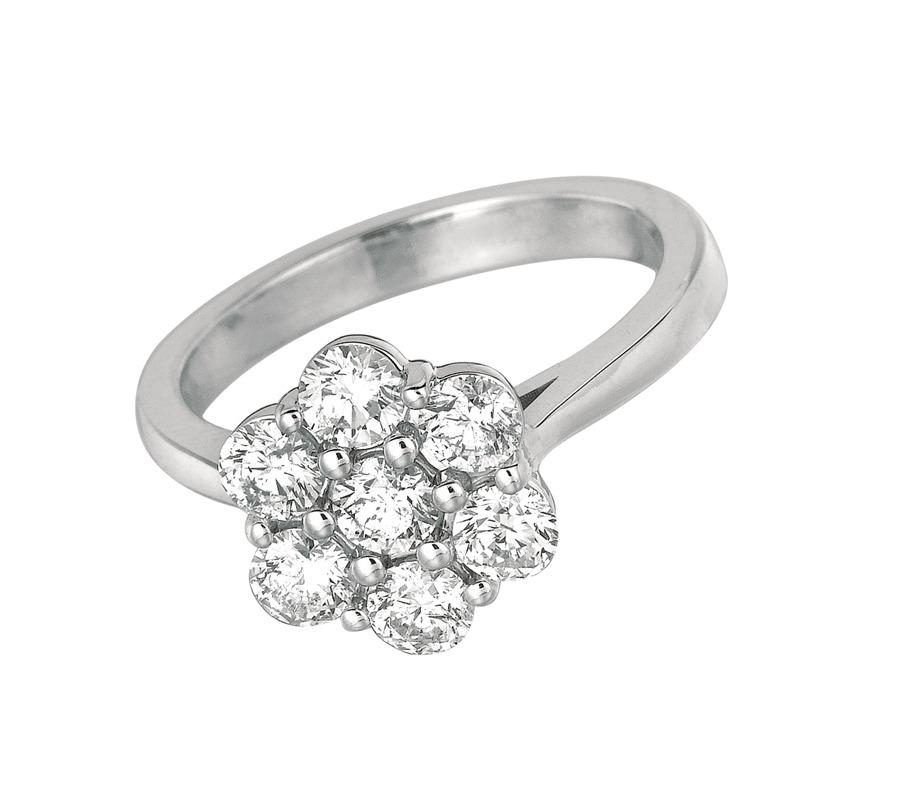 1.00 Carat Natural Diamond Ring G SI 14K White Gold

100% Natural Diamonds, Not Enhanced in any way Round Cut Diamond Ring
1.00CT
G-H 
SI  
14K White Gold  prong style   3.70 grams
 3/8 inch in width 
Size 7
7 stones  (15 pointers cluster)

ALL OUR