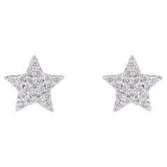 Orecchini con diamante naturale in oro 14K