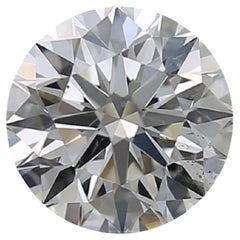 Natural Diamond in a 0.41 Carat G SI2, IGI Certificate
