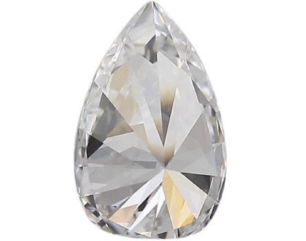 Natural Diamond in a 0.70 Carat D SI1, GIA Certificate For Sale 1
