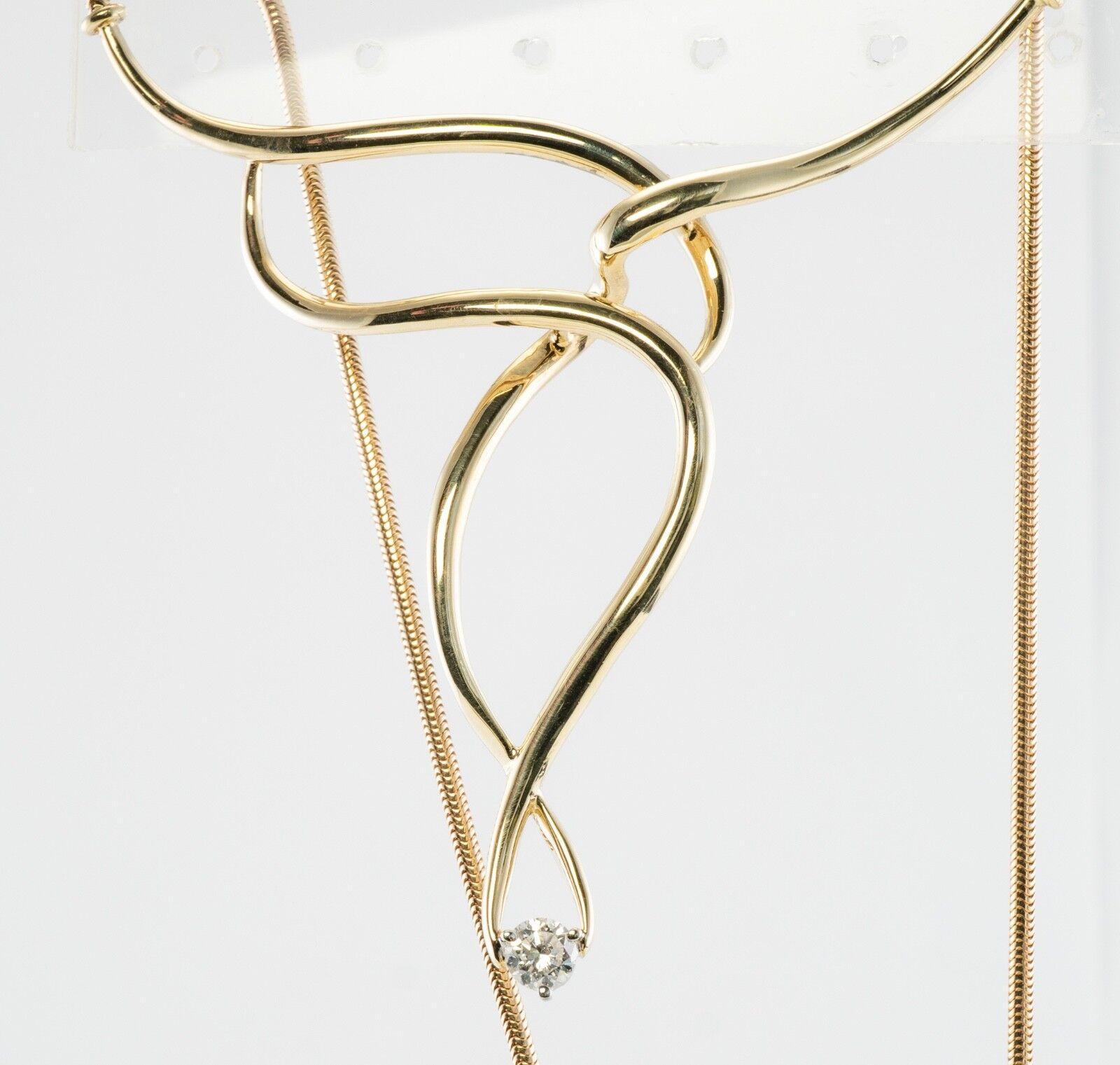 Women's Natural Diamond Necklace Choker Estate 14K Gold by Jose Hess For Sale