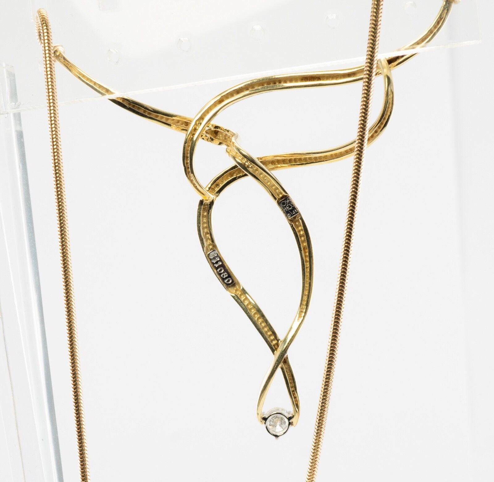 Natural Diamond Necklace Choker Estate 14K Gold by Jose Hess For Sale 3