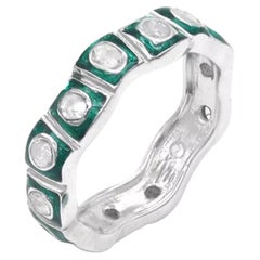 Natural Diamond polki Band  polki Ring