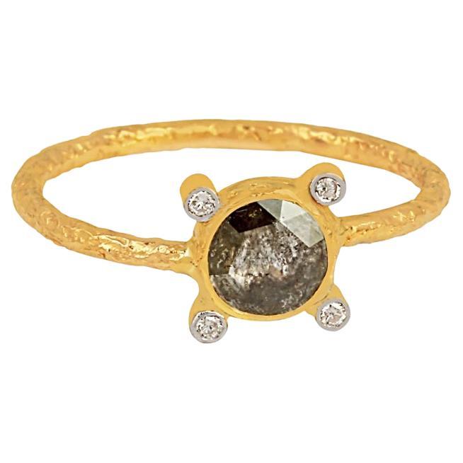 Natural Diamond Ring 18K gold