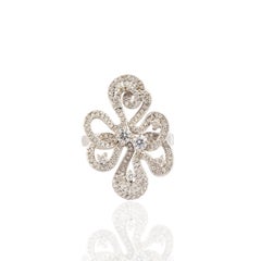Natural 1.56Carats Diamond Ring in 18k Gold