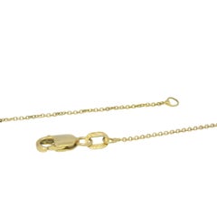 Natural Diamond & Sapphire 14-Karat Evil Eye Pendant Necklace In Stock