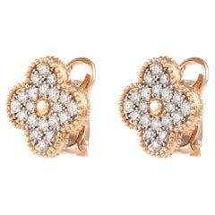 Natural Diamond Stud Earrings with 2.52 Carats Diamond and 18k