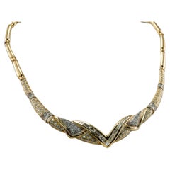 14k Gold Choker Necklaces