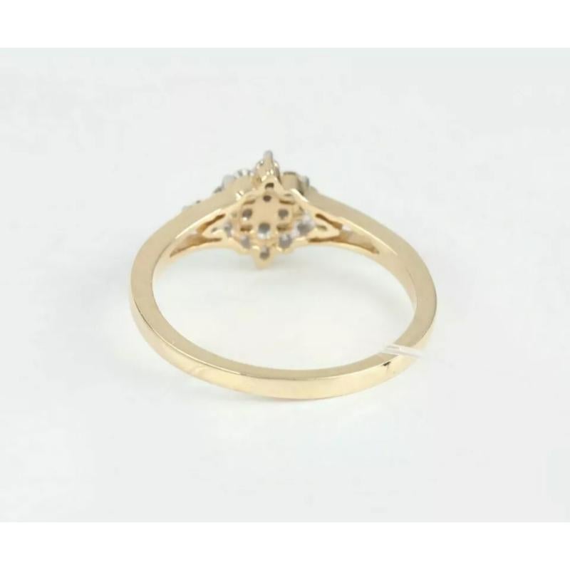 Anillo de Boda de Diamante Natural Oro de 14k Joyería Fina Anillo de Aniversario Regalo
Ligero, se puede llevar a diario

Más información:
Estado: Nuevo sin etiquetas: Un artículo nuevo, sin usar y sin estrenar (incluidos los artículos hechos a