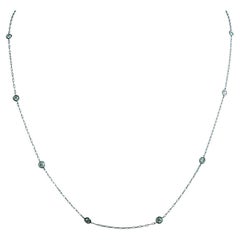 Natural Diamonds by the yard, Natural Diamonds Station Necklace