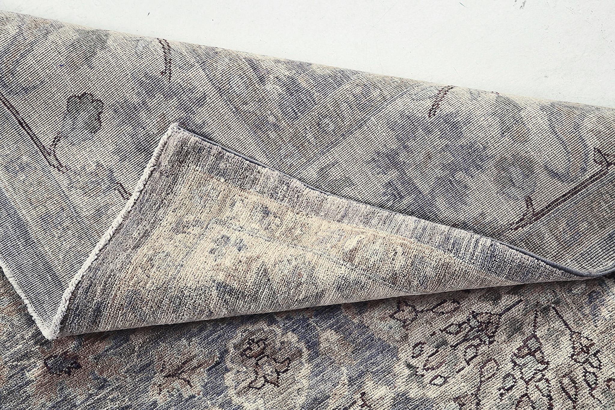 Alfombra de diseño Agra de tinte natural Colección Bliss D5556 en venta 3