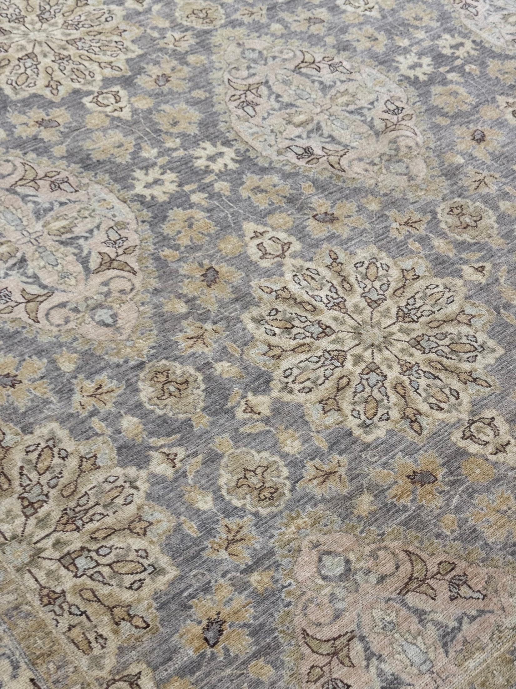 Alfombra de diseño Agra de tinte natural Colección Bliss D5556 en venta 1