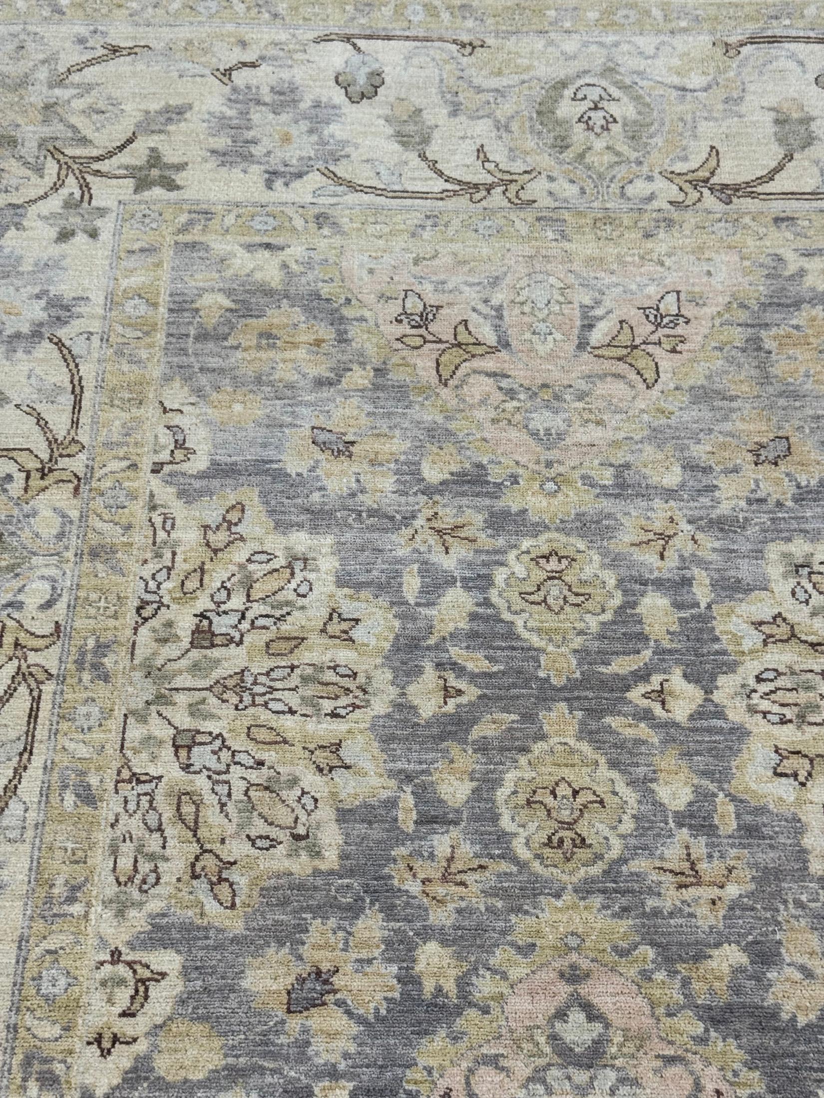 Alfombra de diseño Agra de tinte natural Colección Bliss D5556 en venta 2