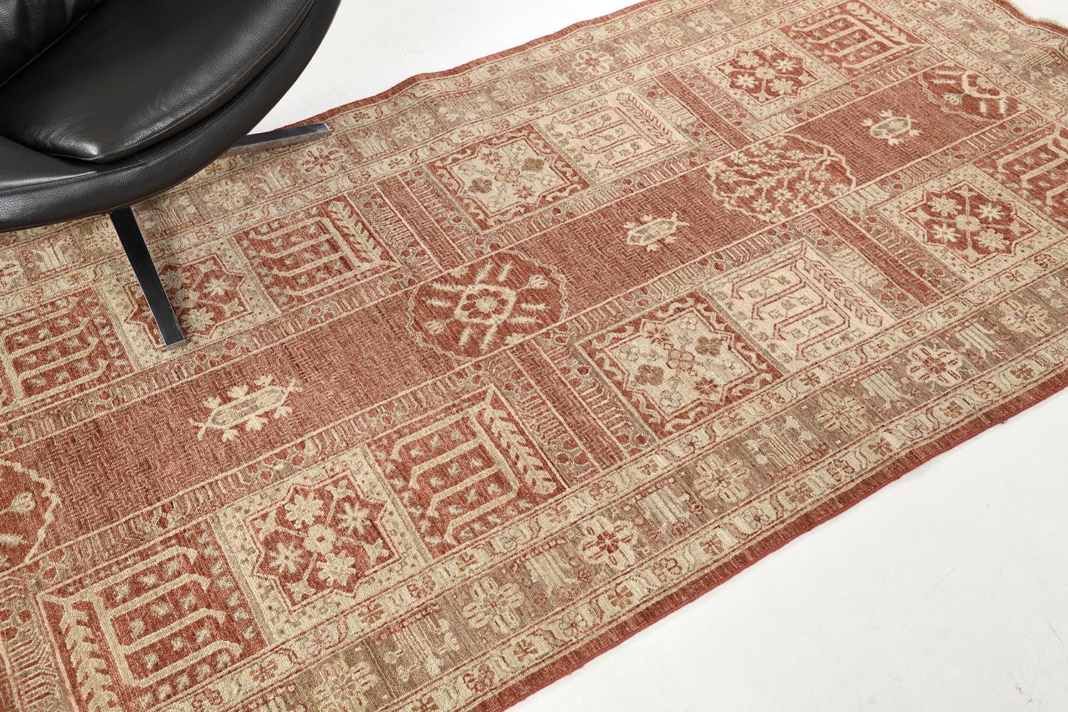 Natural Dye Antique Revival Runner from Mehraban In New Condition For Sale In WEST HOLLYWOOD, CA