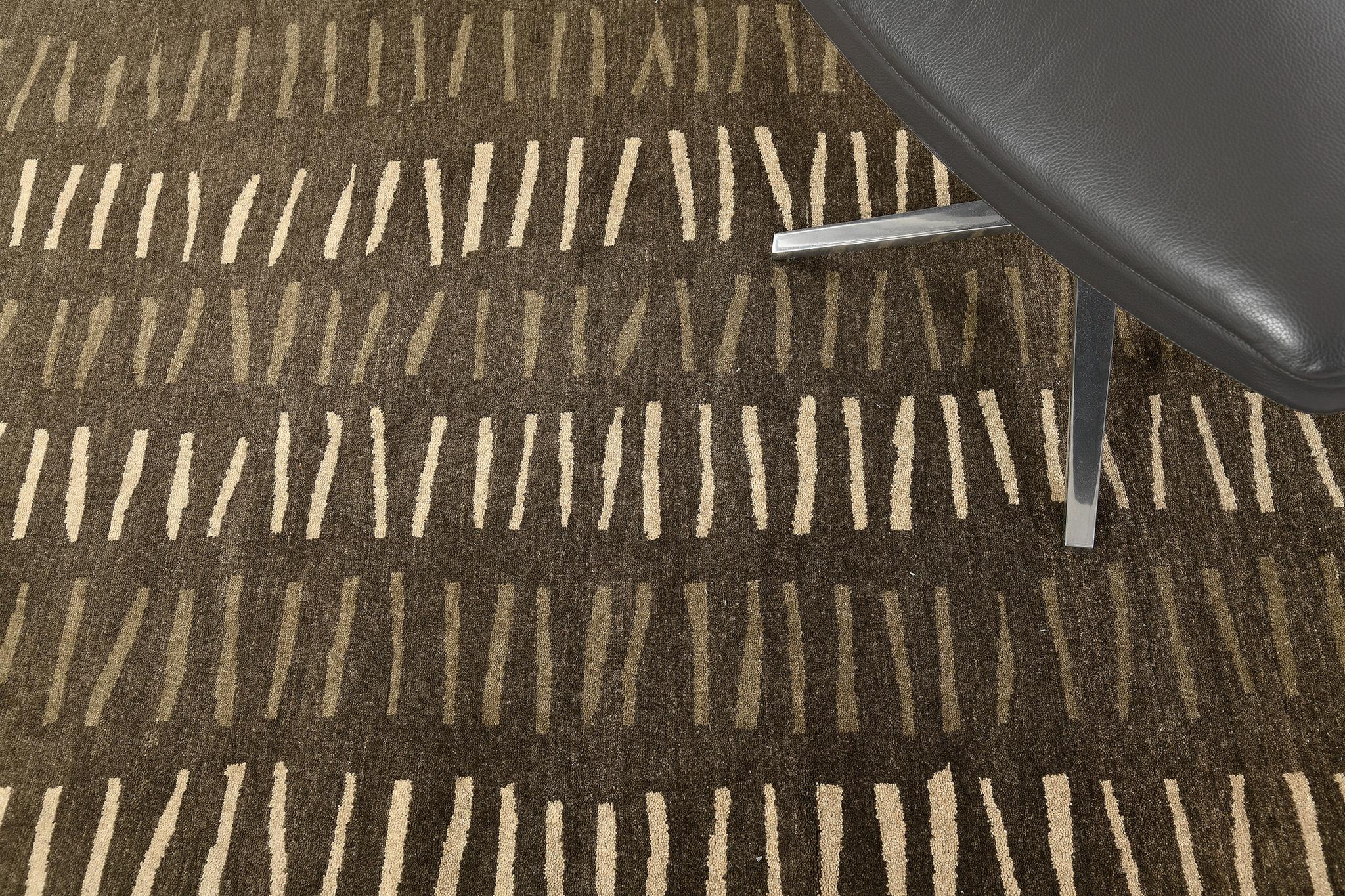 Tinte Natural Alfombra de Diseño Contemporáneo Colección Mondrian Moderna Siglo XXI y contemporáneo en venta