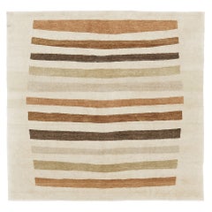 Natural Dye Zeitgenössisches Design Quadratischer Teppich Mondrian Collection Modern