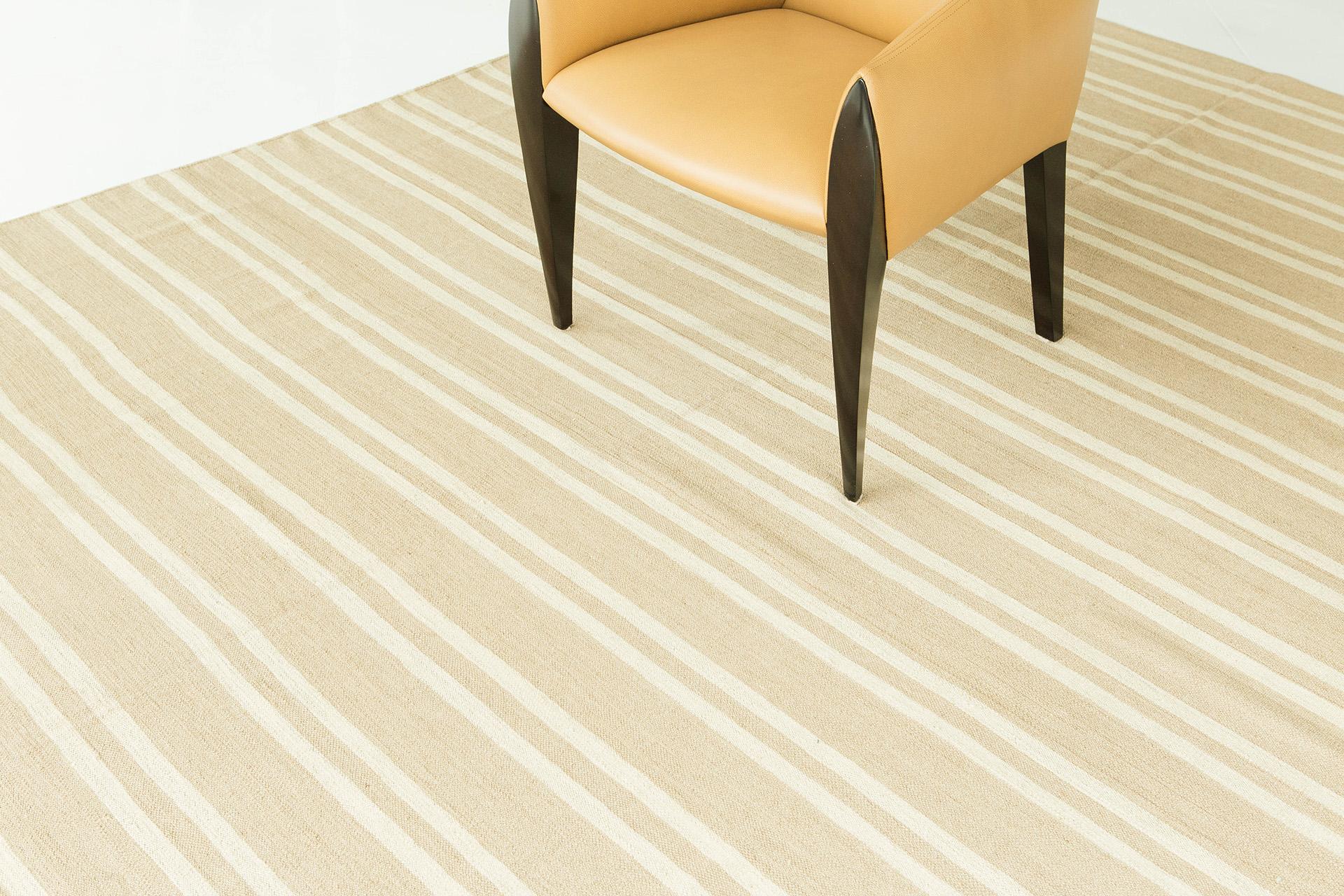 Contemporary Natural Dye Flat Weave Kilim Puro Collection For Sale