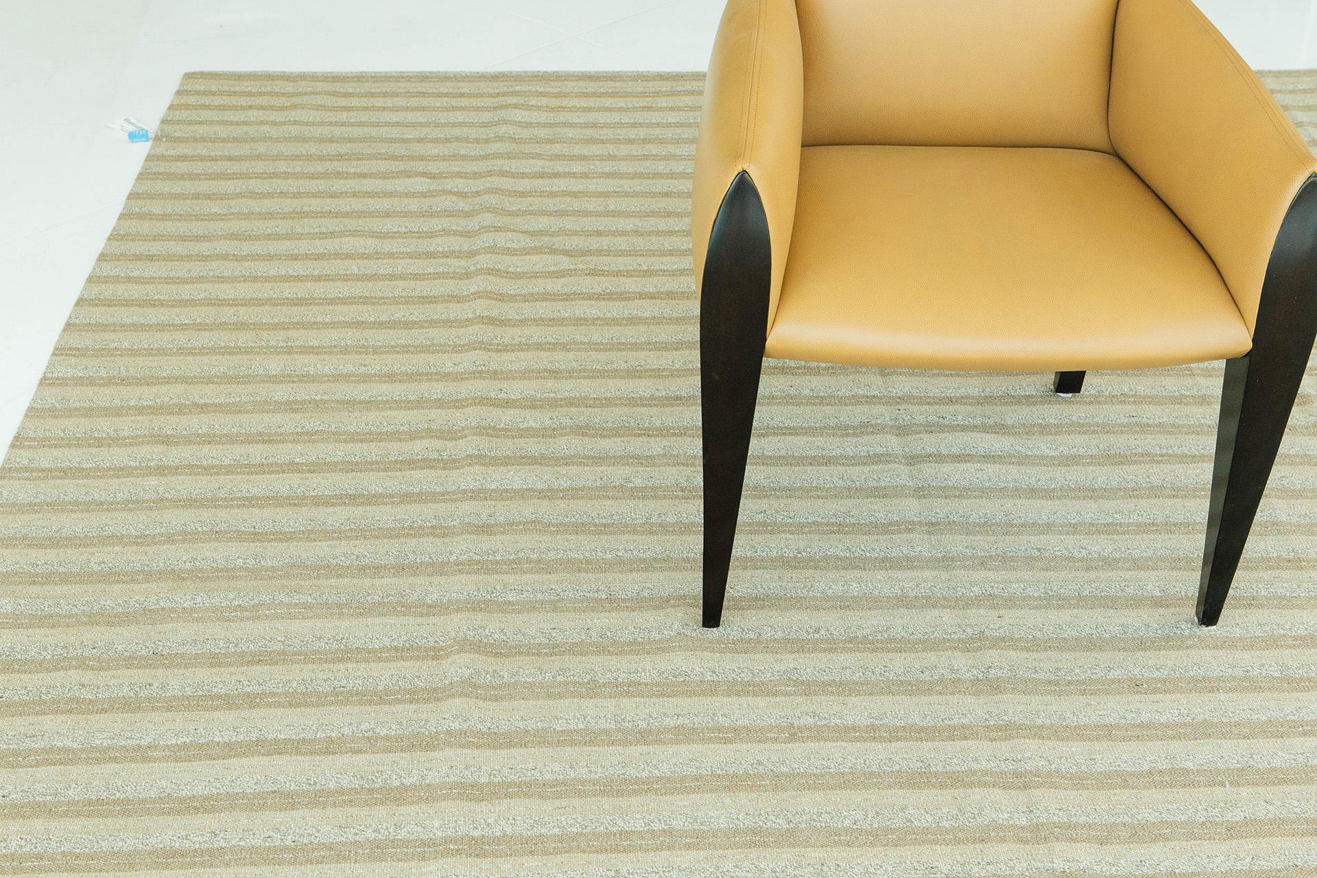 Wool Natural Dye Flat Weave Kilim Puro Collection For Sale