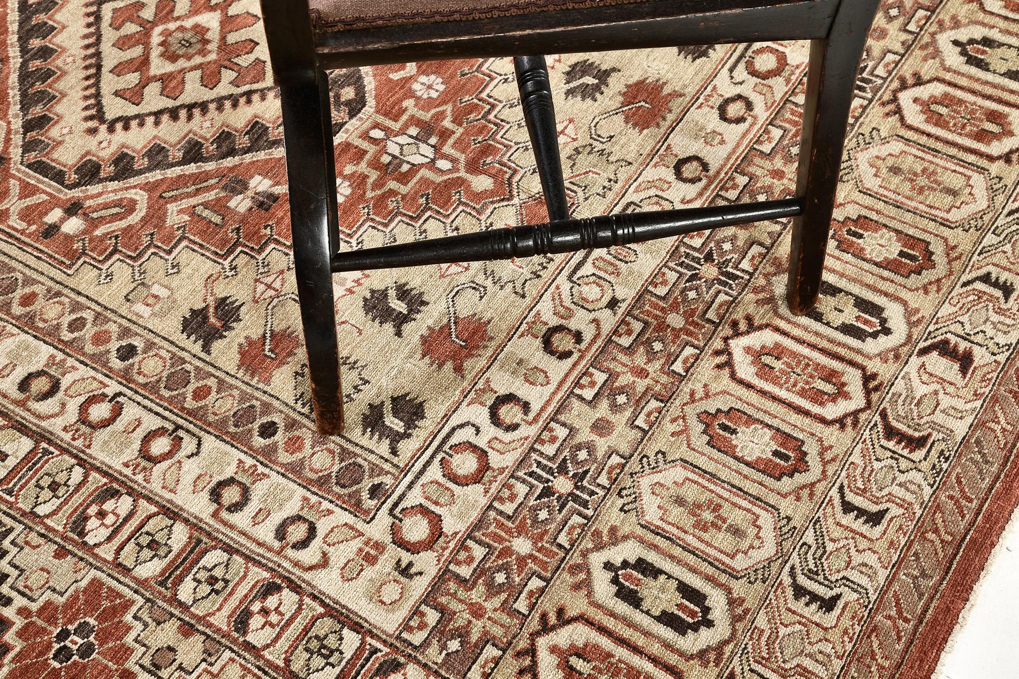 Natural Dye Gashgai Design Rug Bliss Collection D5044 In New Condition For Sale In WEST HOLLYWOOD, CA