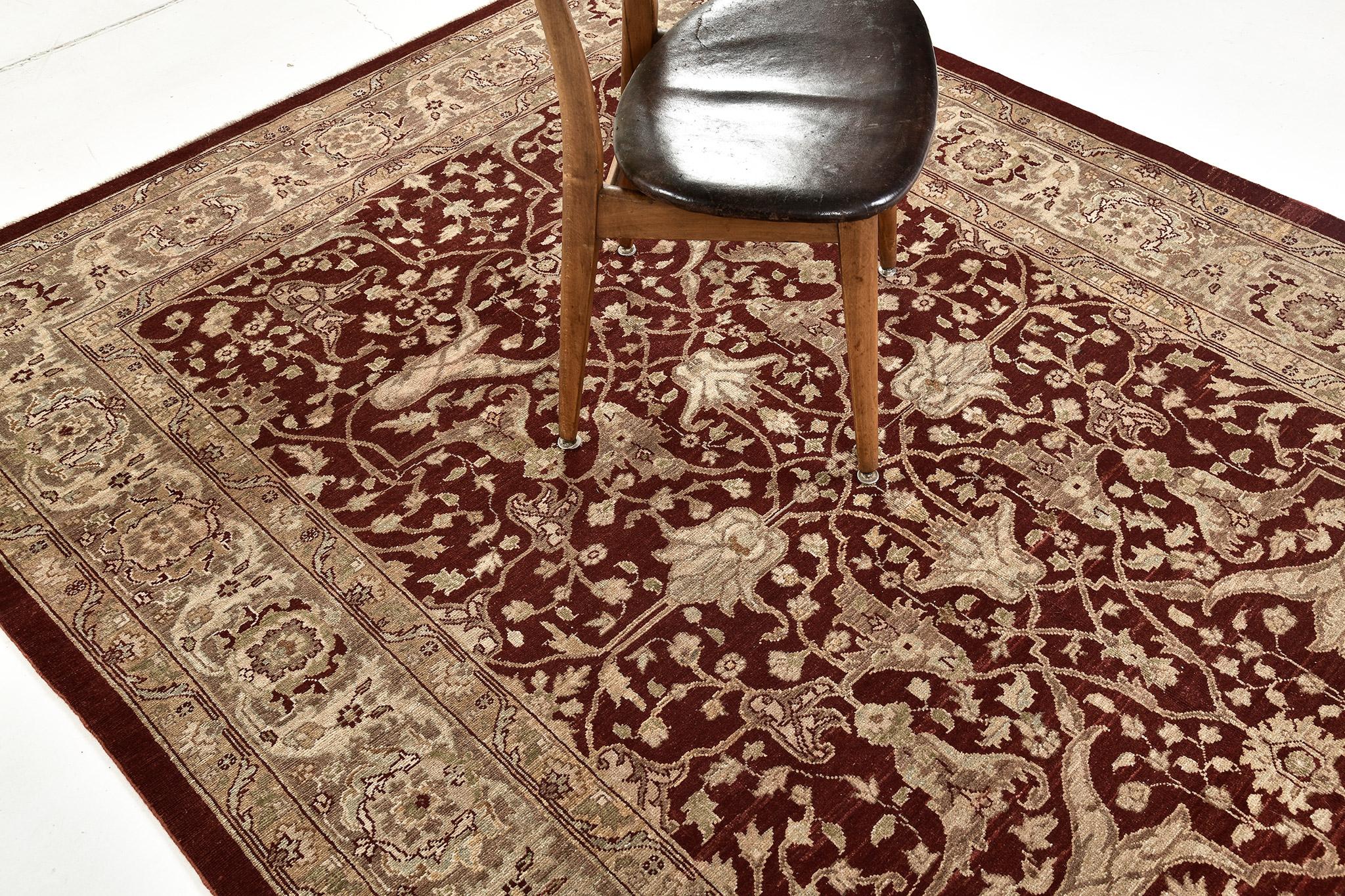 Natural Dye Gordes Design Rug Divine Collection D5075 In New Condition For Sale In WEST HOLLYWOOD, CA