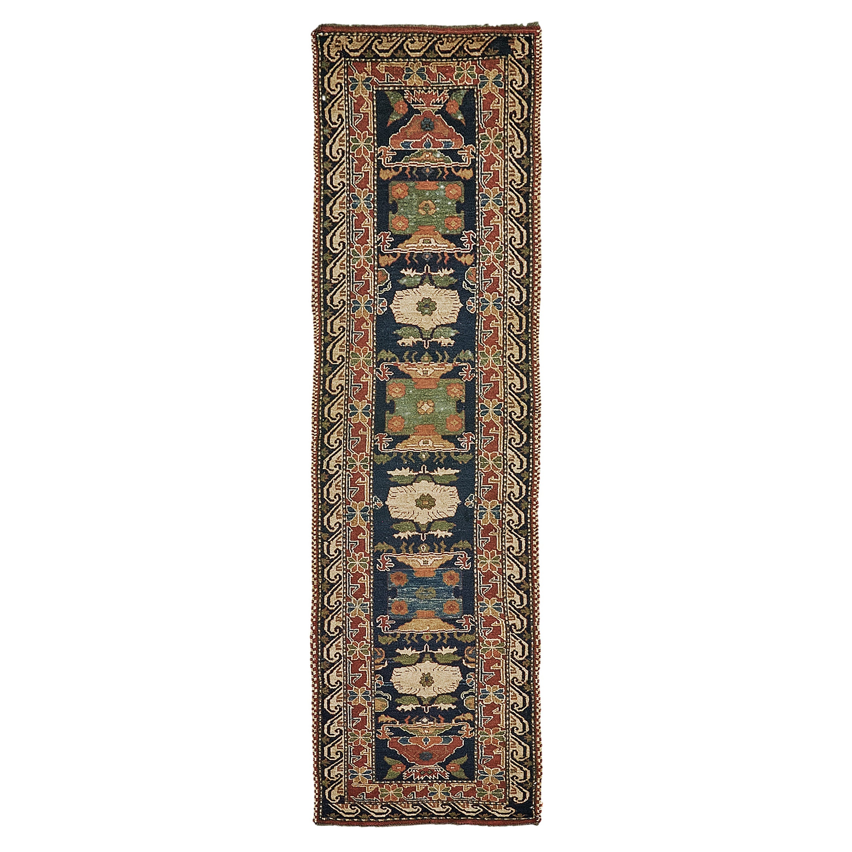 Natural Dye Kazak Runner