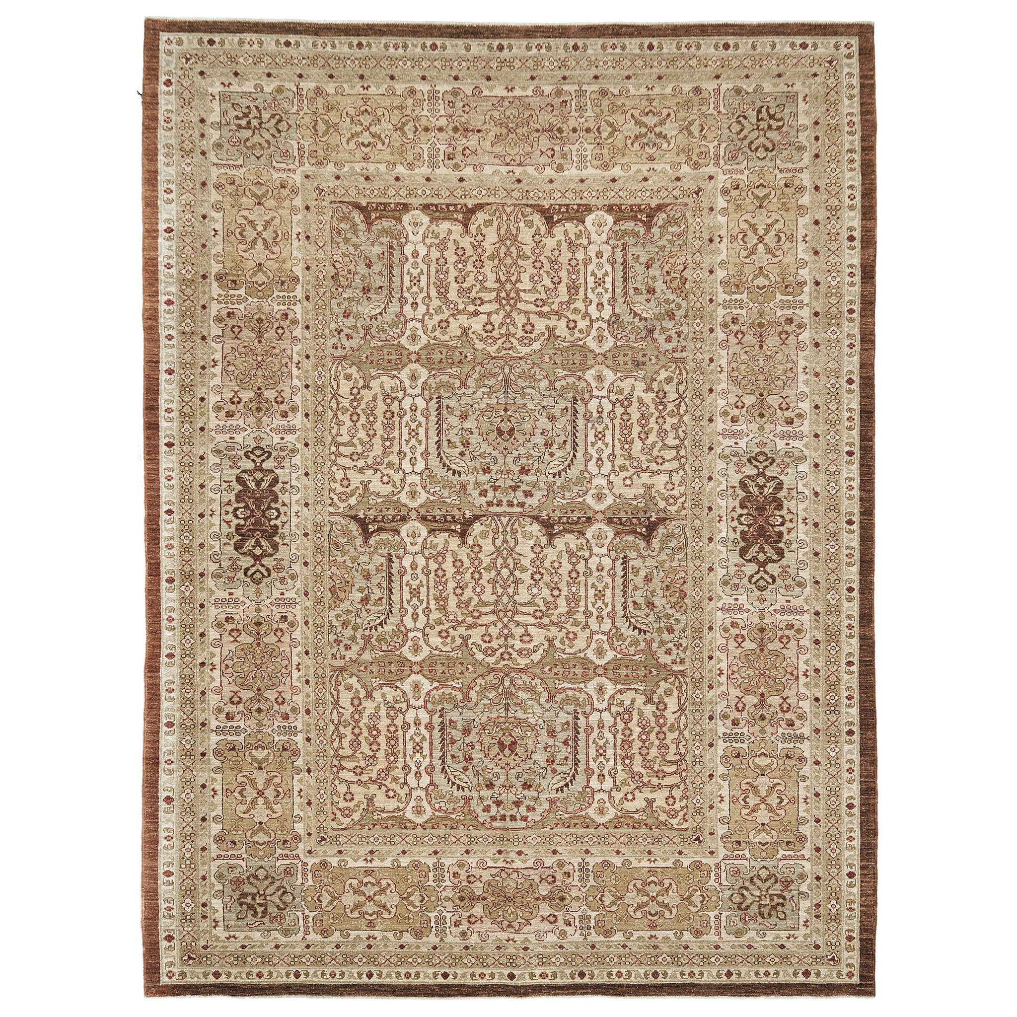 Natural Dye Lavar Kerman Design Bliss Kollektion D5138, Naturfarben