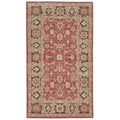 Tapis à motif Mahal teinté naturel Divine Collection D5049