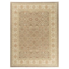 Tappeto Mahal Panel Design Revival con tintura naturale