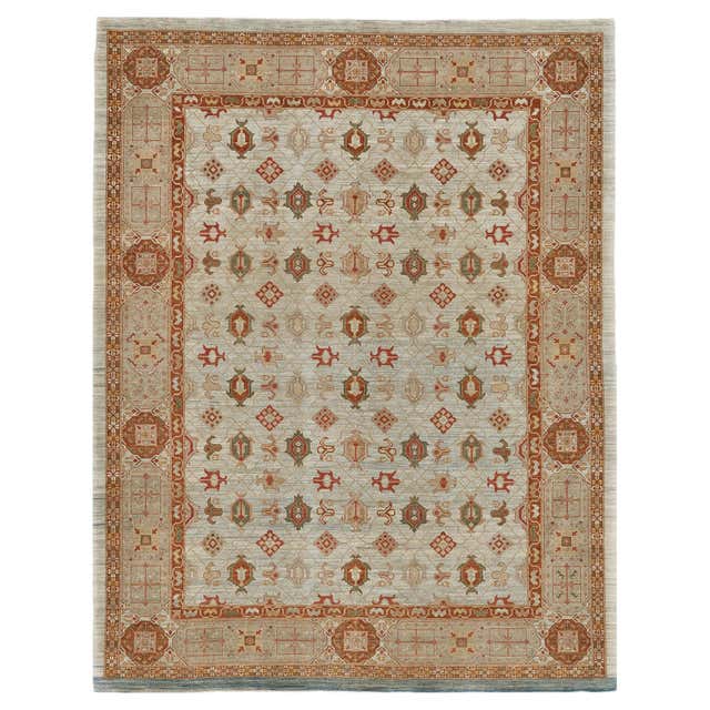 Traditional Mamluk Design Area Rug For Sale at 1stDibs