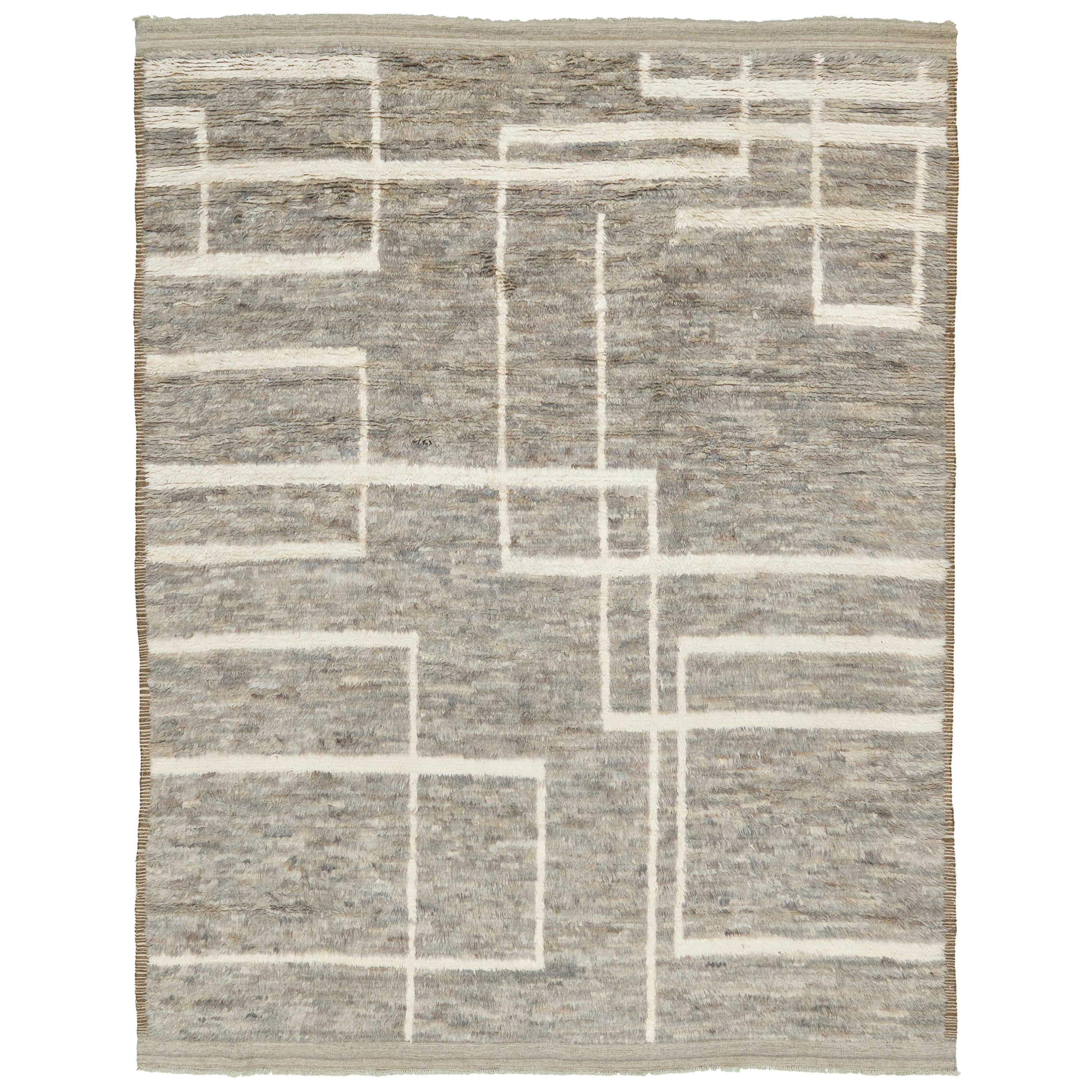 Natural Dye Moroccan Style Rug