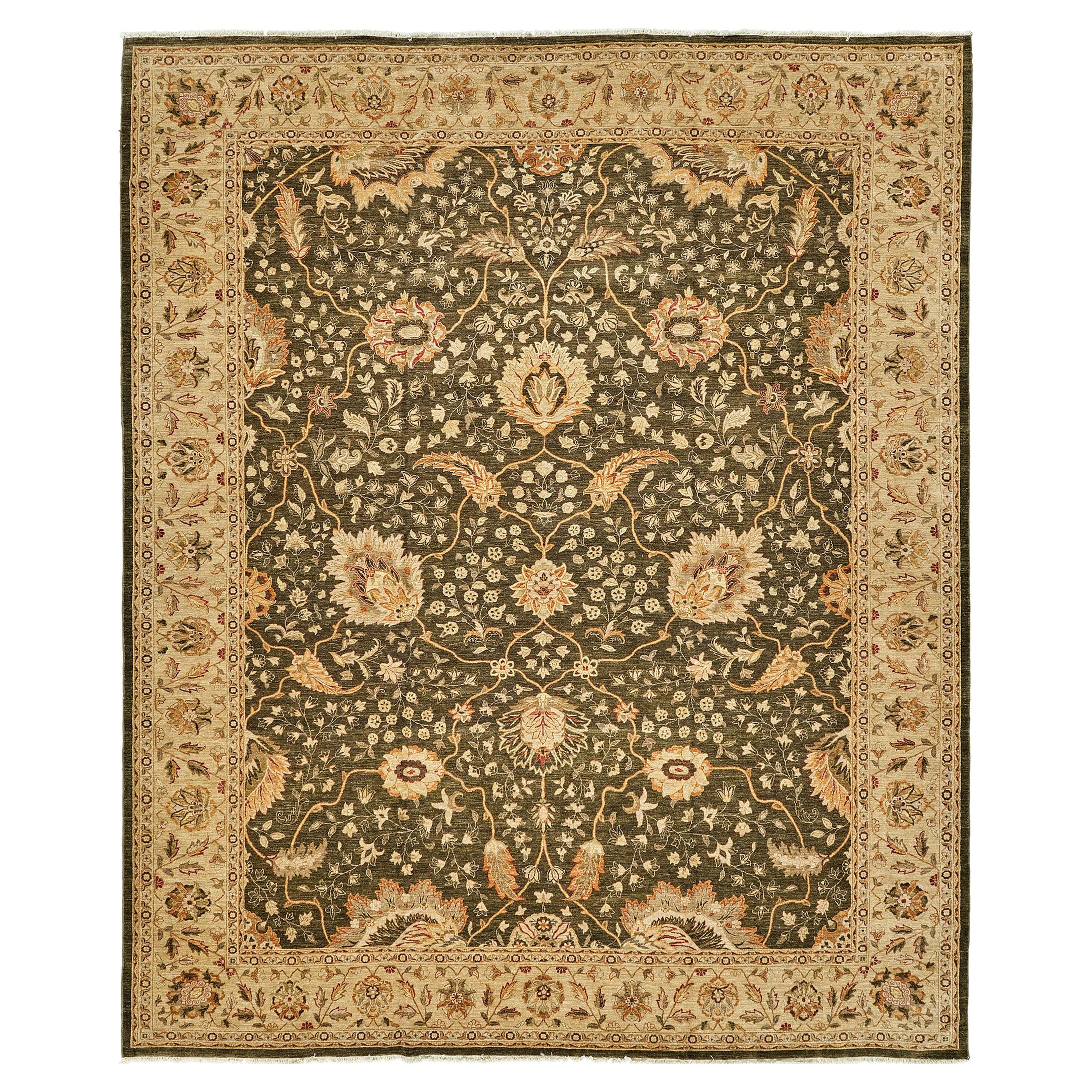 Natural Dye Ottoman Rug For Sale