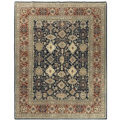 Natural Dye Sarouk Farahan Style Rug