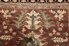 Alfombra de diseño Serapi de tinte natural