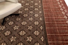 Natural Dye Shawl Design