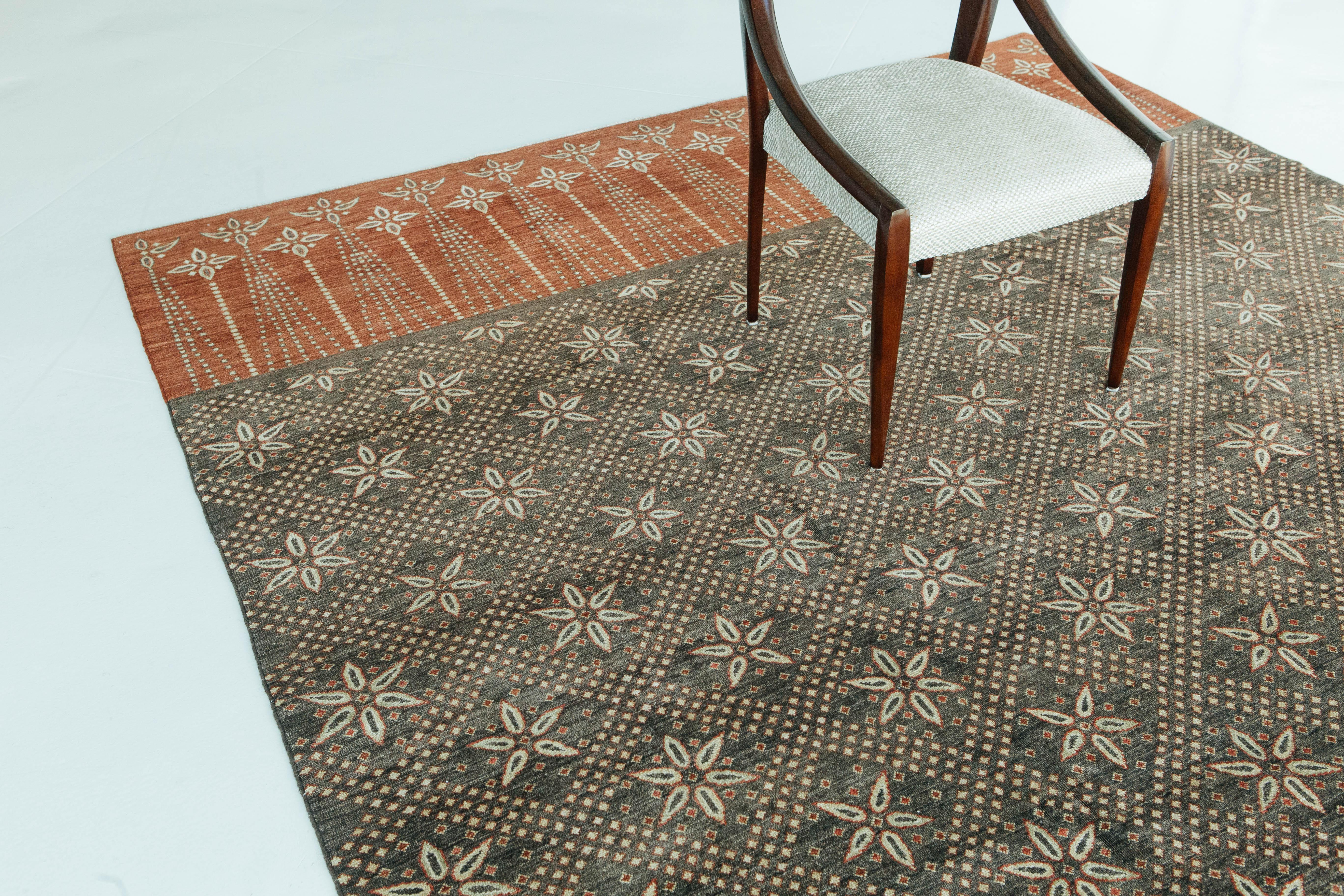 Farbstofffarbener Schal Design Revival im Angebot 7