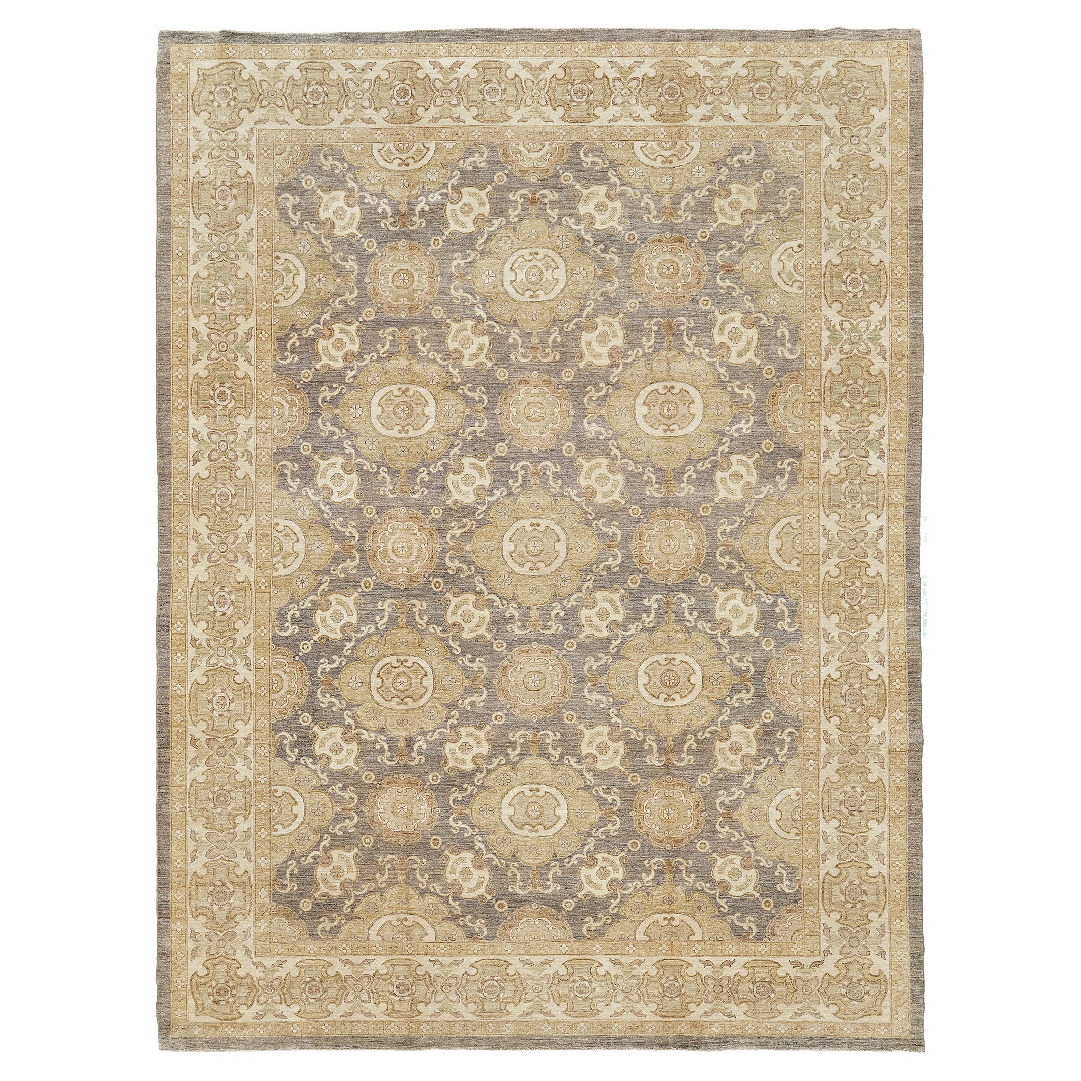 Natürlich gefärbter spanischer Design-Teppich