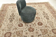 Natural Dye Sultanabad Design Rug
