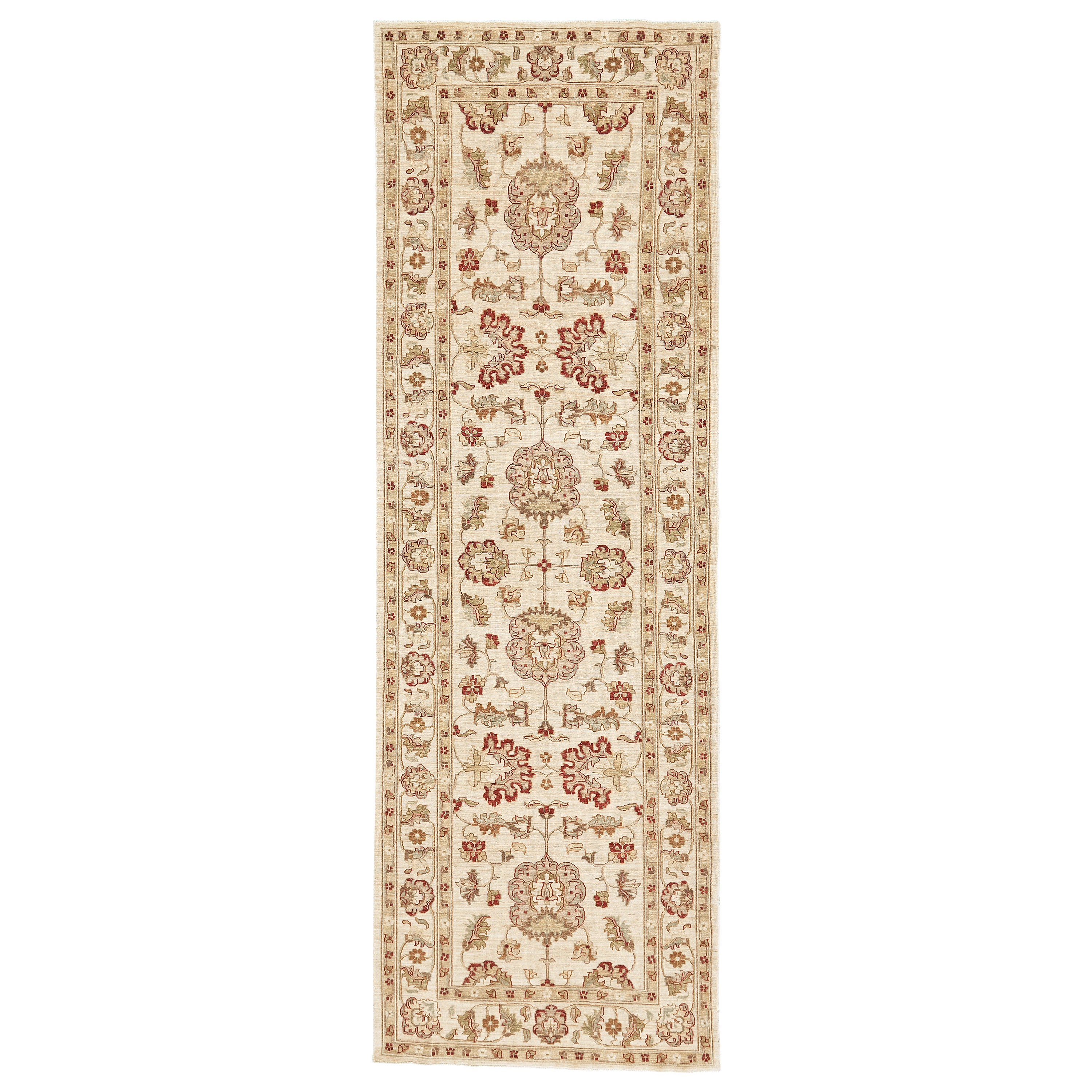 Sultanabad Design-Läufer Divine D257 mit Naturfarben